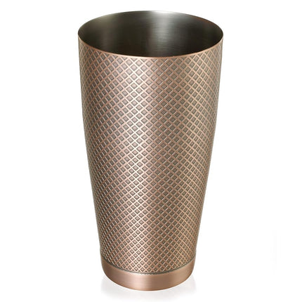 Barfly 28 oz. Diamond Lattice Shaker, Antique Copper