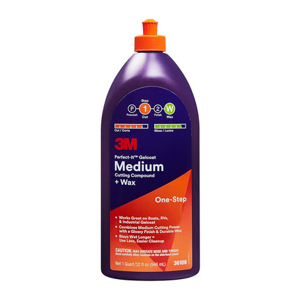 3M Perfect-It Gelcoat Medium Cutting Compound 946 