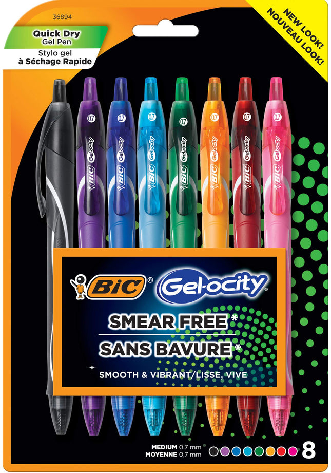 BIC Gel-ocity Quick Dry (Dries Up To 3x Faster) SU