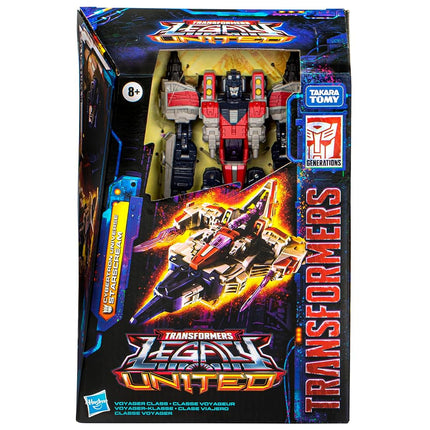 Transformers Legacy United Voyager Class Cybertron Universe Starscream Action Figure