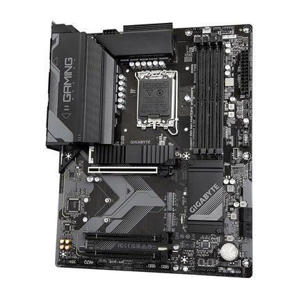 Gigabyte B760 GAMING X AX Motherboard - Supports Intel Core 14th Gen CPUs, 8+1+1 Phases Digital VRM, up to 7600MHz DDR5 (OC), 3xPCIe 4.0 M.2, Wi-Fi 6E, 2.5GbE LAN, USB 3.2 Gen 2