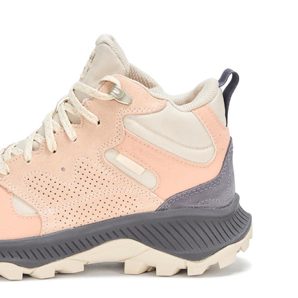 Merrell Tempo Sol Mid Wp para mujer, Pink Salt, 2.5 UK
