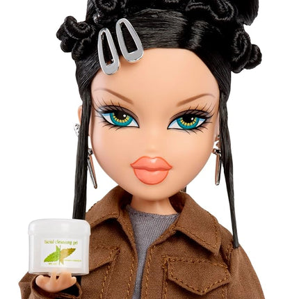 Bratz x Mean Girls Spring Fling Doll Janis – Collectable Fashion Doll with 2 Outfits, Purple Tuxedo, and Movie-Inspired Accessories