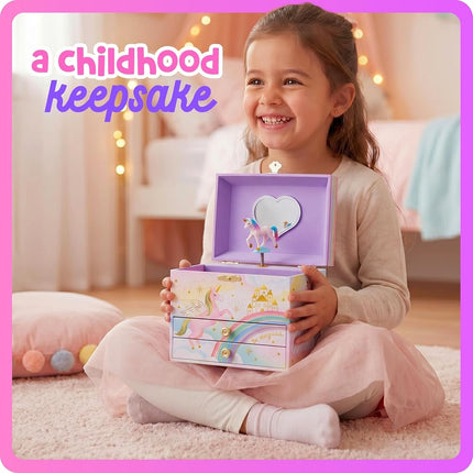Giggle & Honey® Musical Jewellery Box for Girls