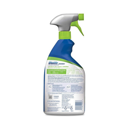 Woolite Advanced Pet Stain & Odor Remover + Sanitize, 11521 by Bissell