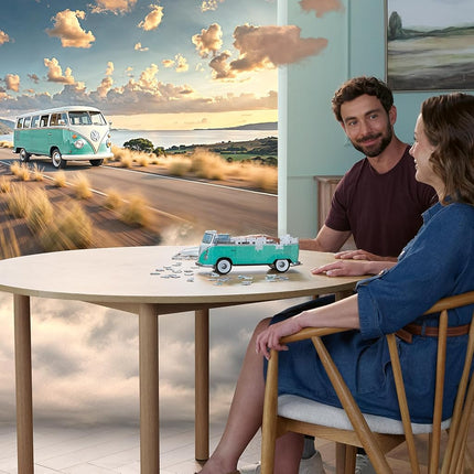 Ravensburger 3D Puzzle Iconics: Volkswagen T1 - Ages 8+
