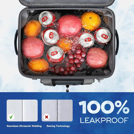 Maelstrom 30Can Collapsible Soft Cooler Bag, Leakproof Insulated Ice Chest