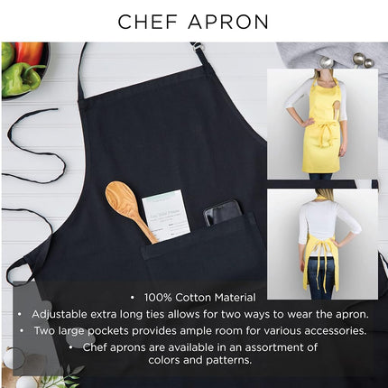 DII Christmas Collection Chef Apron, One Size, Woodland Holiday