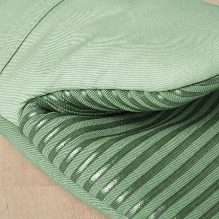 KitchenAid Beacon Two-Tone Non-Slip Oven Mitt Set, Pistachio/Graphite Green, 5.75"x13", 2 Piece