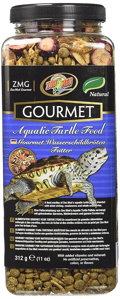 Zoo Med Gourmet Aquatic Turtle Food 11 -Ounce