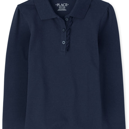 The Children's Place Big Girls' Uniform Long Sleev
