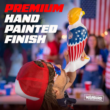 Warbird Eagle Beer Bong Funnel - American Drinking Funnel & Shotgun Tool