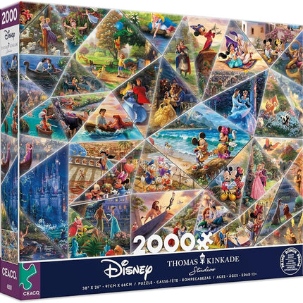 Ceaco - Thomas Kinkade - Disney Collage - Puzzle de 2000 pièces