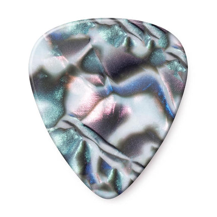 Dunlop 483R14HV Genuine Celluloid, Abalone, Heavy, 72/Bag