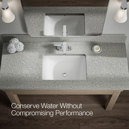 Grifo de baño KOHLER, grifo de lavabo, colección Taut, grifo de centro, níquel cepillado vibrante, K-97031-4-BN