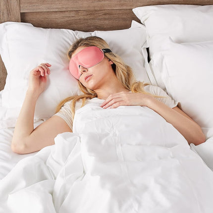 Bucky 40 Blinks No Pressure Eye Mask for Travel & Sleep, Strawberry, One Size, Strawberry, 1 Count (Pack of 1), 40 Blinks No Pressure Eye Mask for Travel & Sleep
