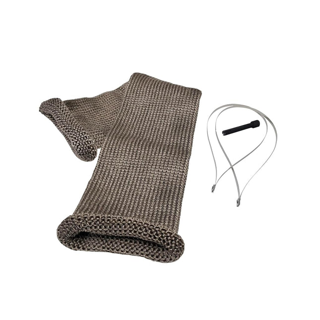 Design Engineering 10048 4" x 36" Titanium Knit Ex