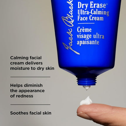 Jack Black Dry Erase Ultra-Calming Face Cream for Men 2.5 oz Cream