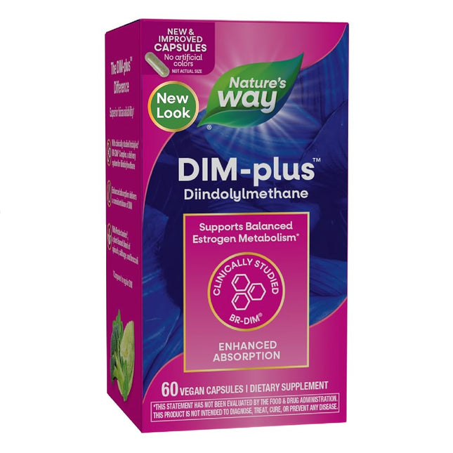 Nature's Way Dim-Plus Capsules, 60-Count