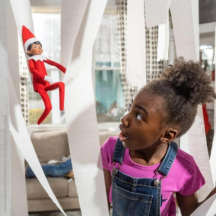 The Elf on the Shelf: A Christmas Tradition Girl Dark Tone - Includes Doll, Book and Box.
