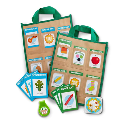 Melissa & Doug |Let's Explore Indoor/outdoor scavenger hunt play set| 3 years+