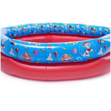 Swimways Paw Patrol Kiddie Pool, Inflatable Above Ground Pool & Outdoor Toys, Paw Patrol Party Supplies & Pool Toys for Kids Aged 3 & Up