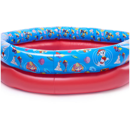 Swimways Paw Patrol Kiddie Pool, Inflatable Above Ground Pool & Outdoor Toys, Paw Patrol Party Supplies & Pool Toys for Kids Aged 3 & Up