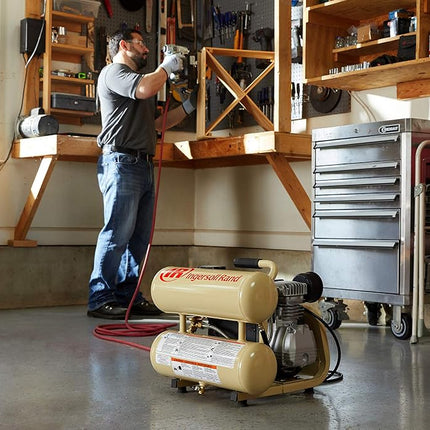 Compresseur d'air portable Ingersoll-Rand Twin-Stack P1IU-A9, 2 CV, 4 gallons 42672949