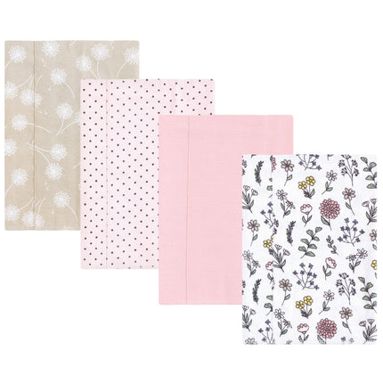 Hudson Baby Unisex Baby Cotton Flannel Burp Cloths