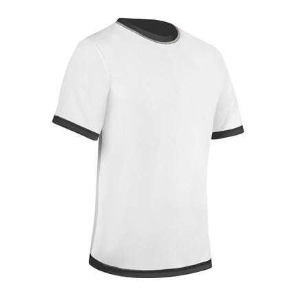 CHAMPRO Unisex-Youth Reversible Tee Shirt Black, White