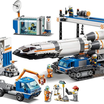 LEGO City Rocket Assembly & Transport 60229 Building Kit, New 2019 (1055 Pieces)