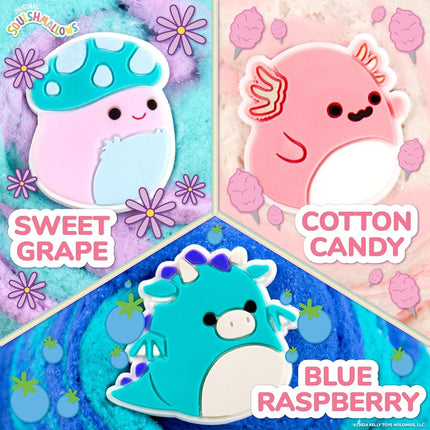 Original Squishmallows Hans The Hedgehog Premium Scented Slime Chocolate Scented, 8 oz. Scented Slime, 2 Fun Slime Add Ins, Pre-Made Slime for Kids, Great 6 Year Old Toys, Super Soft Sludge Toy
