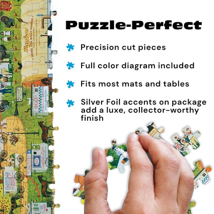 Buffalo Games - Silver Select - Charles Wysocki - Sunny Side Up - 1000 Piece Jigsaw Puzzle for Adults - Challenging Puzzle Perfect for Game Nights - Finished Size is 26.75 x 19.75