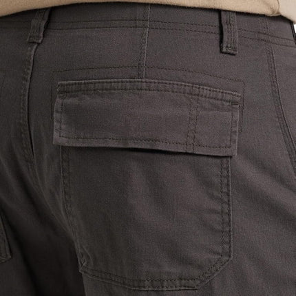 Lee Men's Extreme Motion Carolina Cargo Short, Mortar Gray, 30