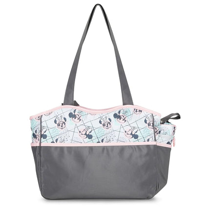 Cudlie Unisex Baby Diaper Bag 2, Minnie-Watercolour, Mouse