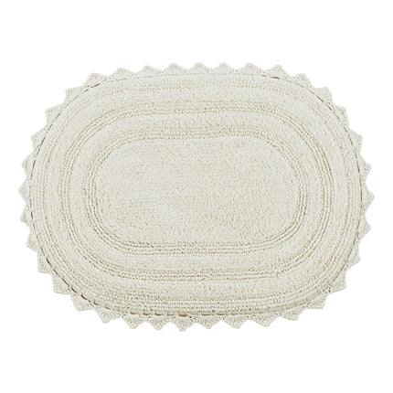 Better Trends Luxurious Lilly Crochet Oval 17x24 R