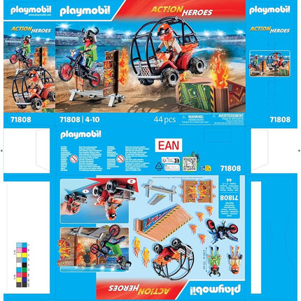 Playmobil | Stunt Show | Toy Car | Toys for Children aged 4+ | 71808