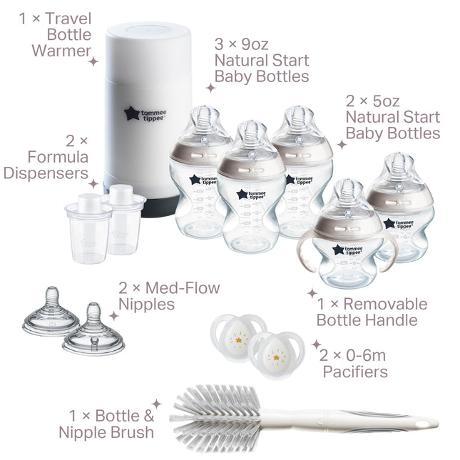Tommee Tippee Closer to Nature Set de Regalo para Biberón de Recién Nacido