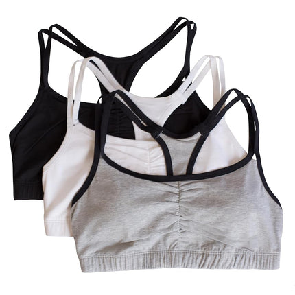 Fruit of the Loom Women's T-Shirt Sports Bra (Pack