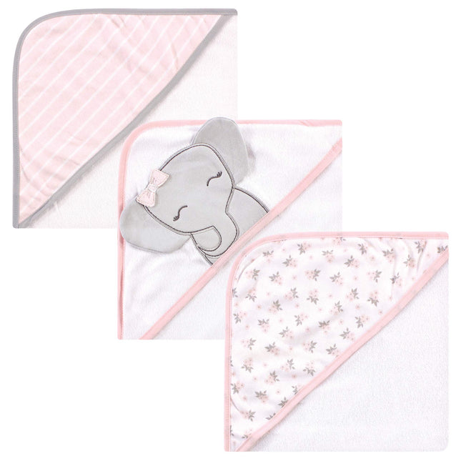 Hudson Baby Unisex Baby Cotton Rich Hooded Towels,
