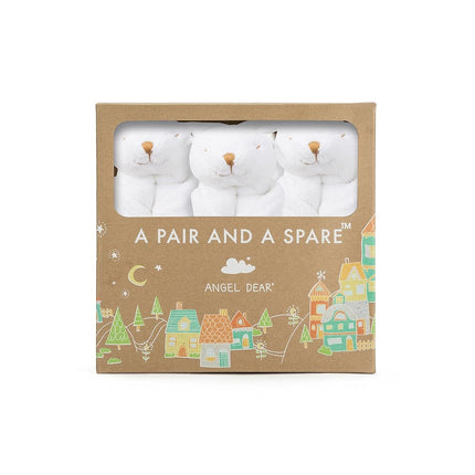 Doudou Angel Dear Three of A Kind, Lapin blanc