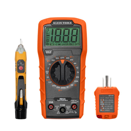 Klein Tools 69149P Electrical Test Kit with Digita