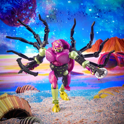 Transformers Toys Generations Legacy Deluxe Predacon Tarantulas Action Figure - 8 and Up, 5.5-inch, Multicolour (F3032)