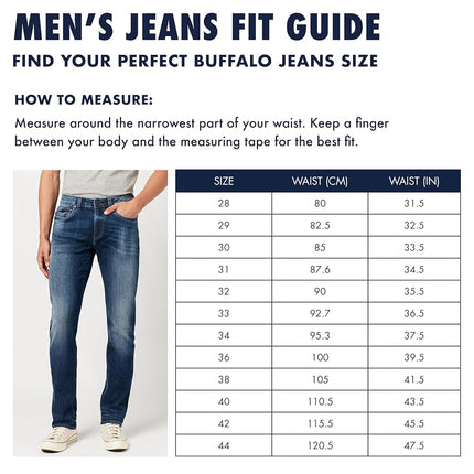 Buffalo David Bitton Men's Slim ASH, Indigo, 31 x 34