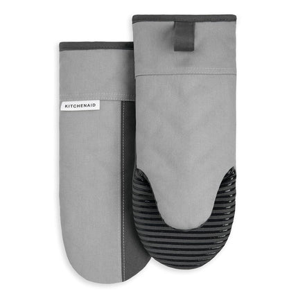 KitchenAid Beacon Two-Tone Non-Slip Oven Mitt Set,