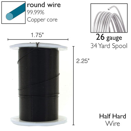 The Beadsmith Copper Jewelry Wire
