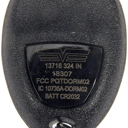 Dorman 13716 Keyless Entry Transmitter for Select 