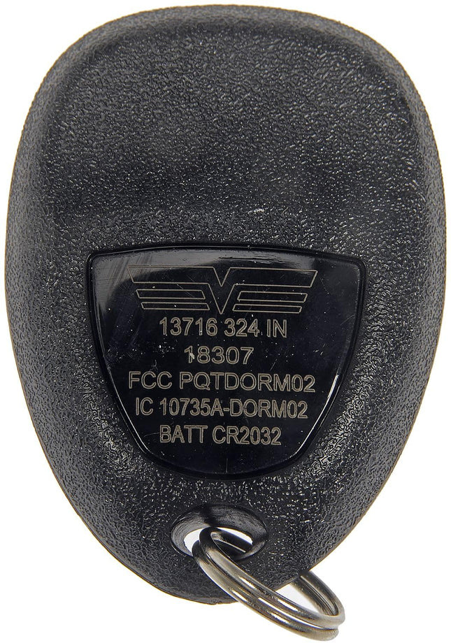 Dorman 13716 Keyless Entry Transmitter for Select 