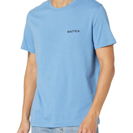 Nautica Men's Short Sleeve Crew Neck T-Shirt, Rivi