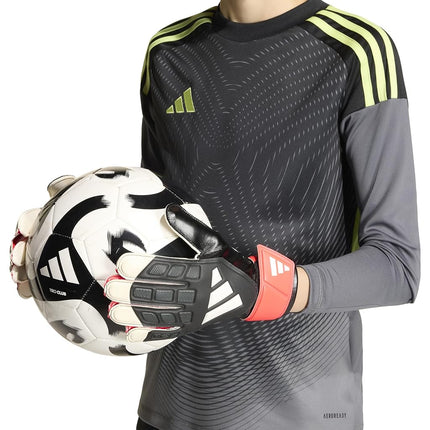 Adidas Predator Unisex Children's Football Gloves White Black 6.5